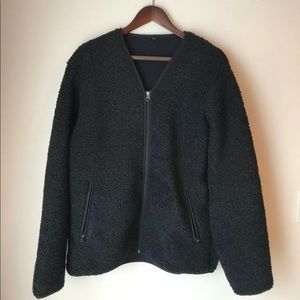 Uniqlo Pile-Lined Fleece Cardigan